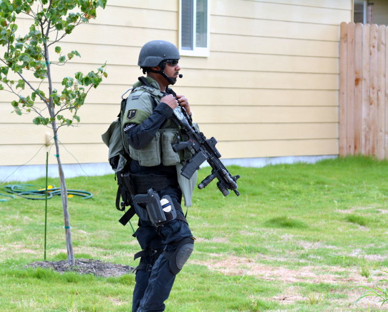 SWAT standoff